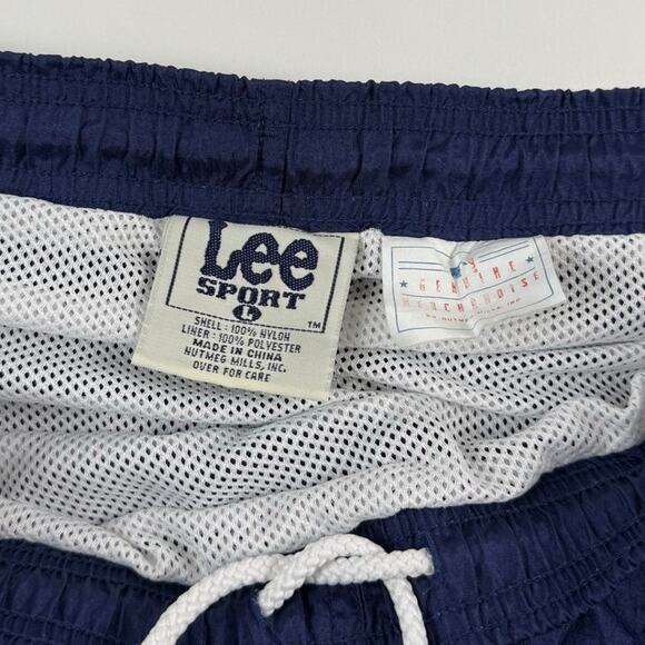 Vintage Detroit Tigers MLB Baseball Swim Trunks Shorts Navy 90s Size Large - Picture 4 of 6